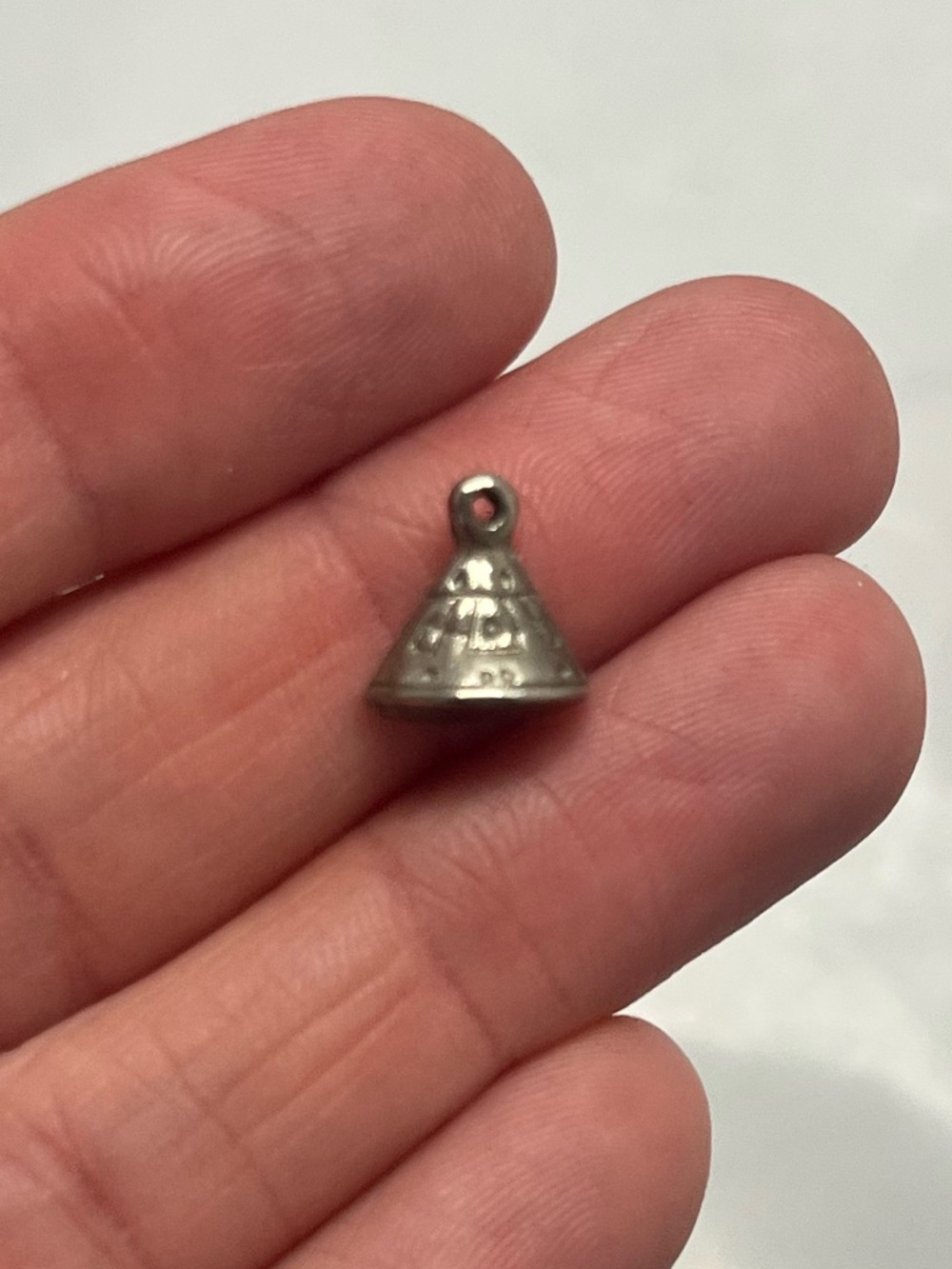 Vintage Sterling Silver NASA module space charm